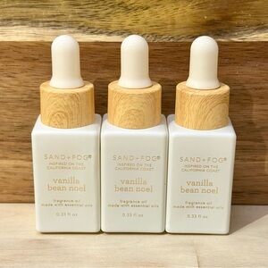Sand + Fog Vanilla Bean Noel 3x Diffuser Home Fragrance Oil 10mL Holiday Gift